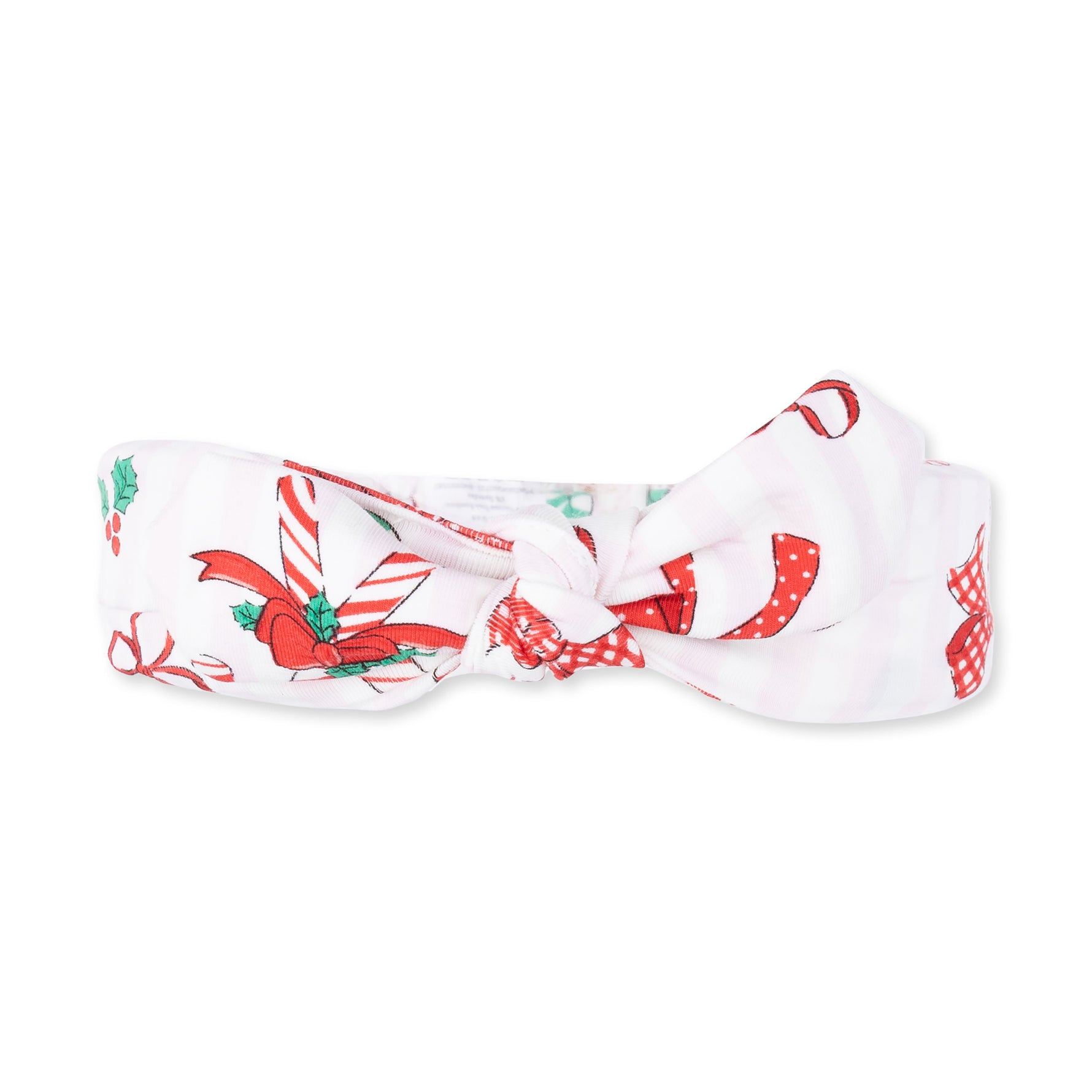 Bows & Candy Canes - Knot Headband by Angel Dear
