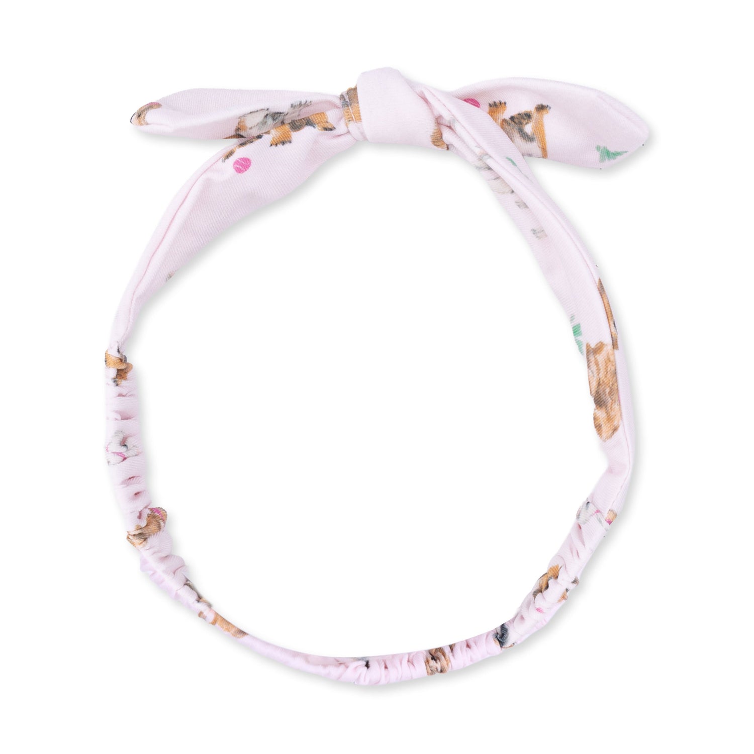Viscose Bamboo Knot Headband - Bestie Dogs by Angel Dear (view 1 of 2)