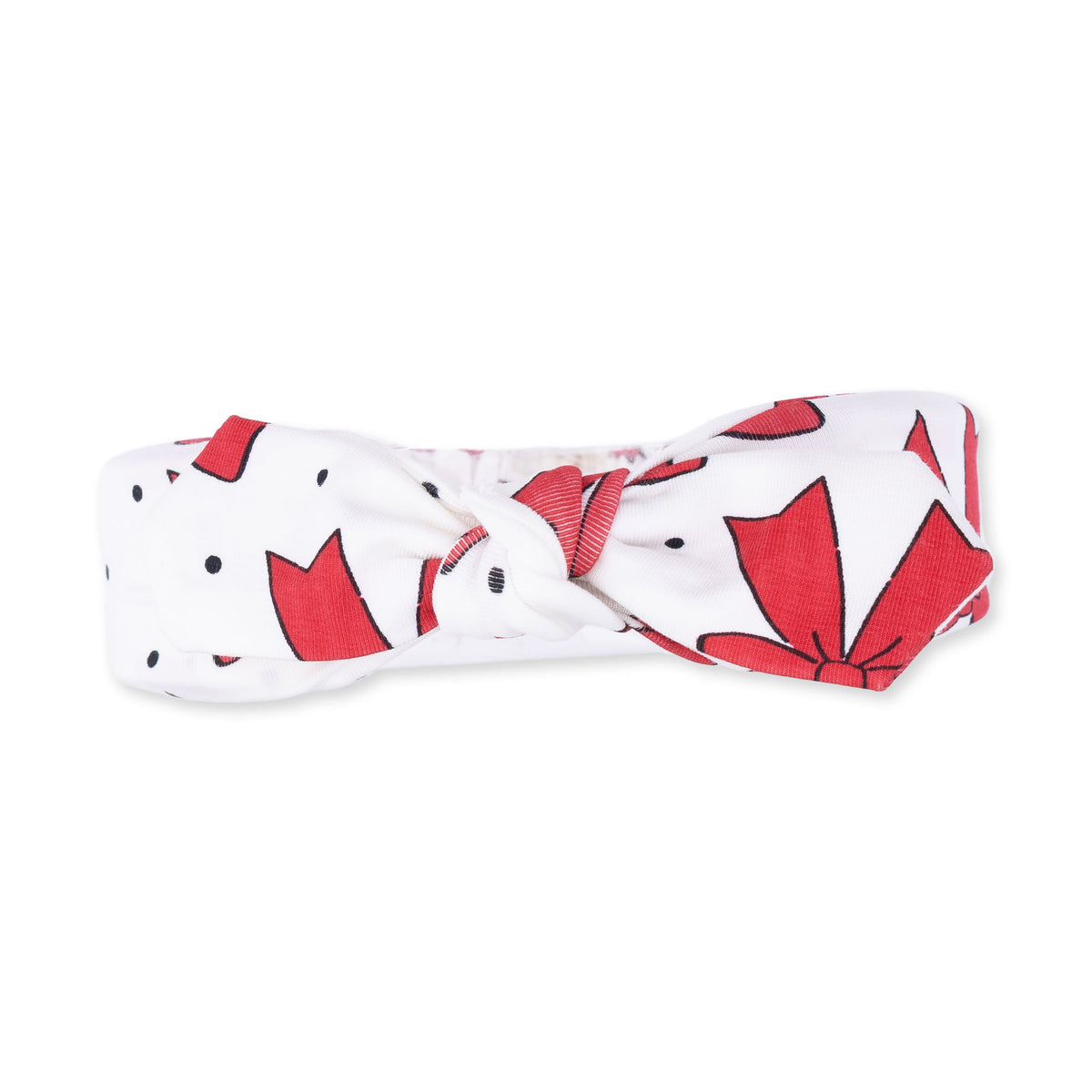 Festive Bows - Knot Headband by Angel Dear