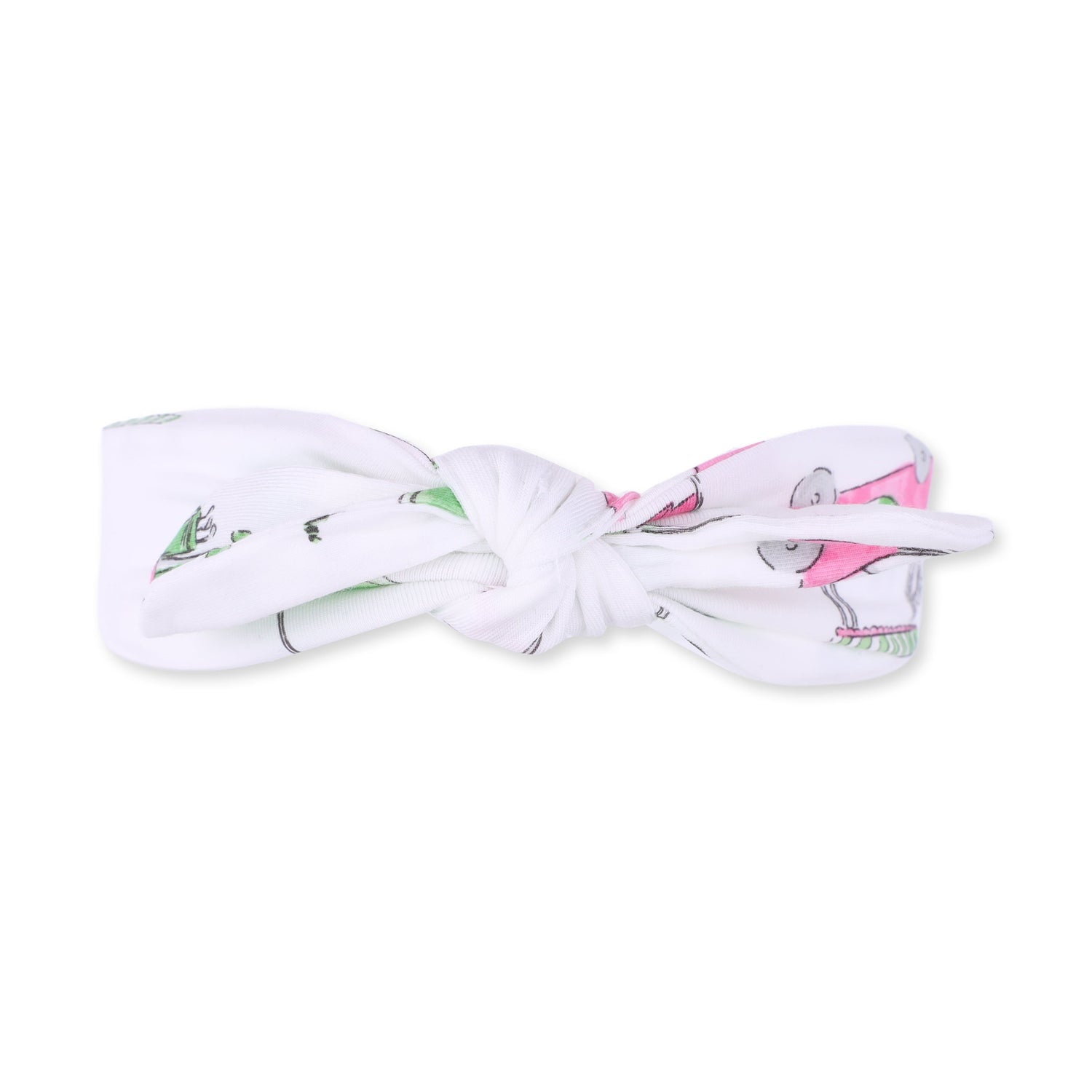 Golf Carts Pink - Knot Headband