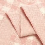 Bleu La La Checkered Knit Baby Blanket - Pure Cotton Comfort for Year-Round Coziness - Baby & Toddler > Swaddling & Receiving Blankets Knit blankets