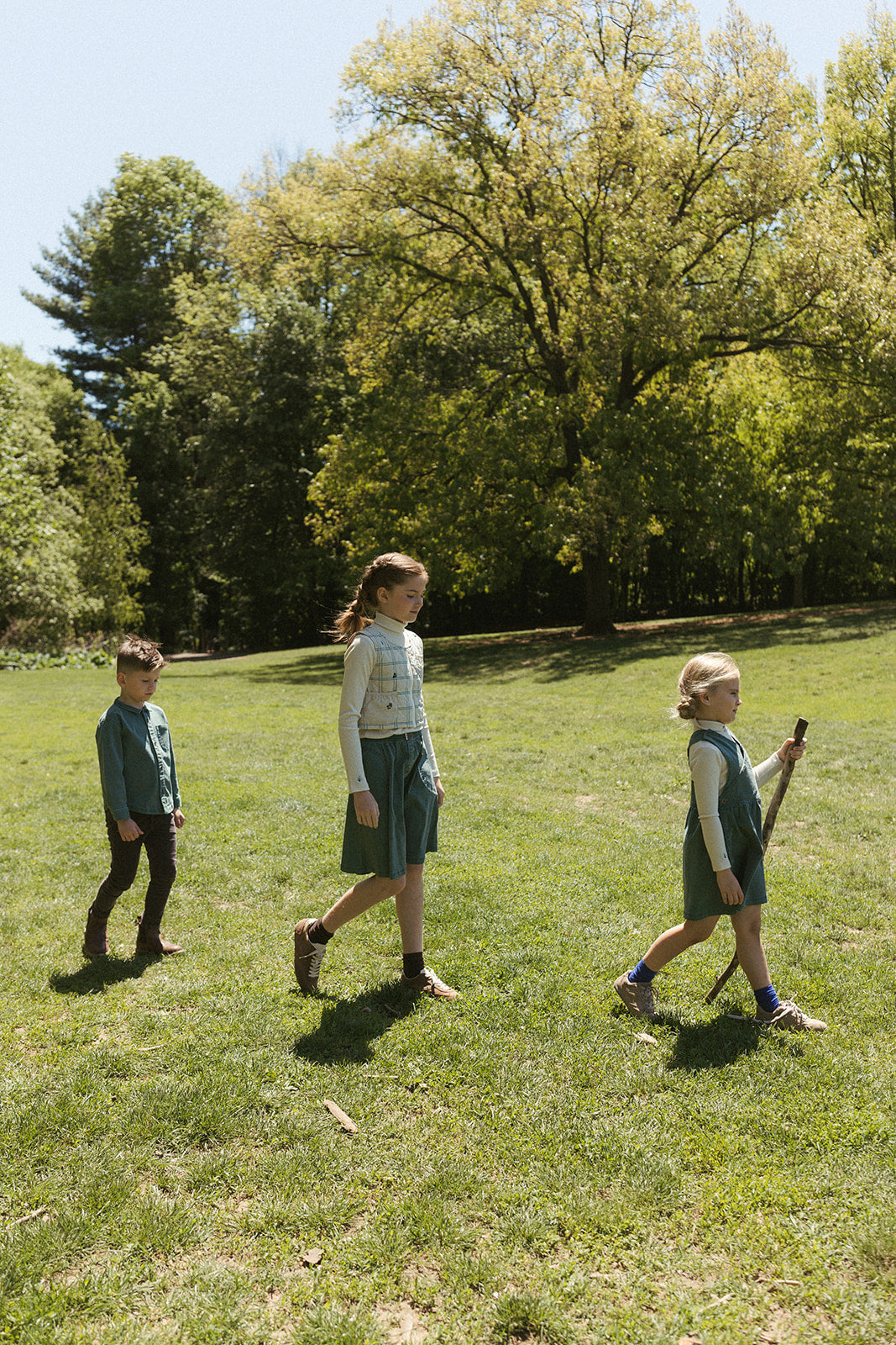 Louise Skirt - Emerald by Crew Kids NY (view 8 of 8)