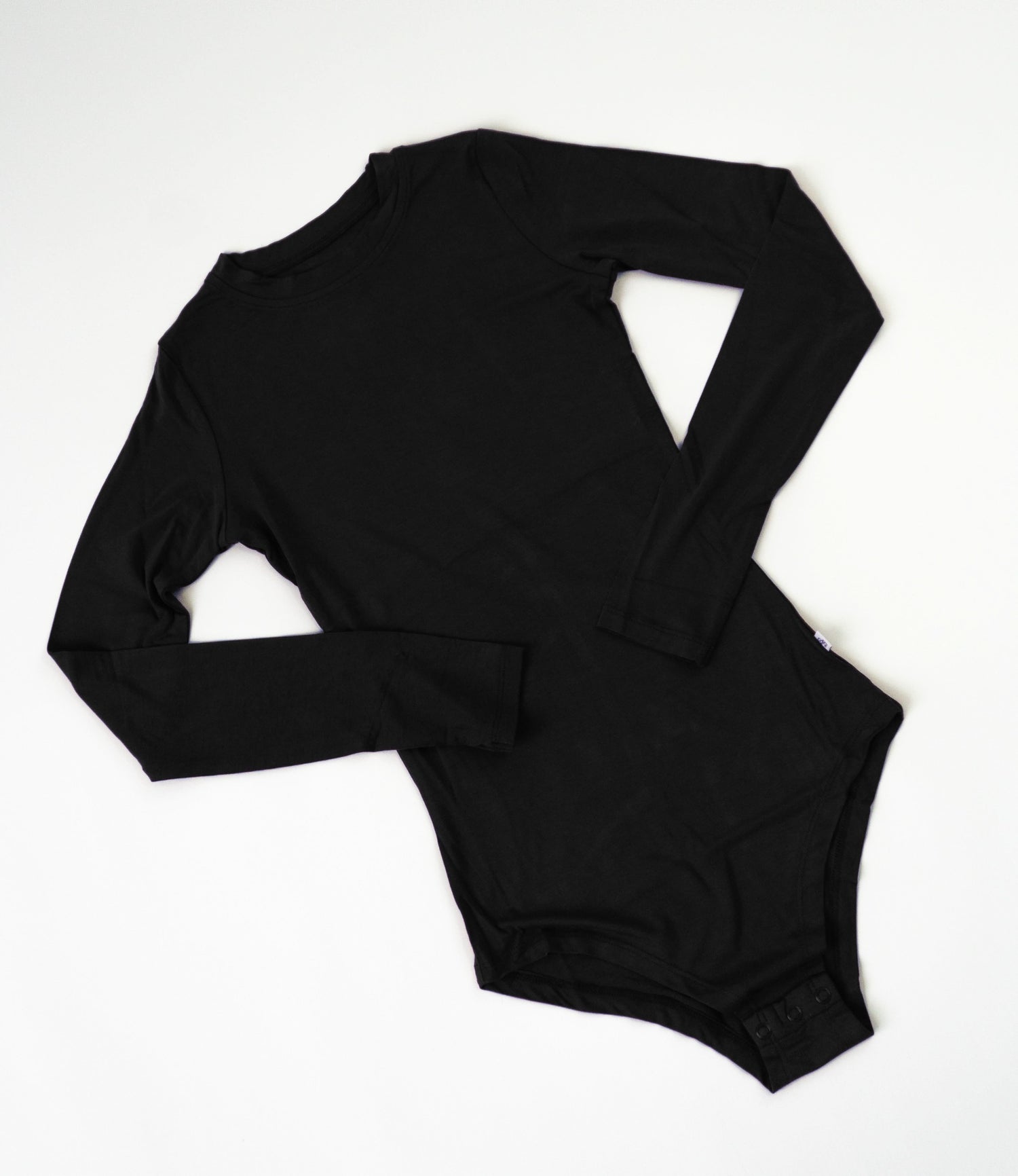 Bamboo Viscose Adult Bodysuit, Long-Sleeve by Bubble Baby (view 2 of 4)