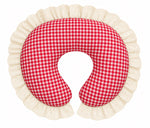 Ivory Eyelet Ruffle Original Nursing Pillow Cover by Little Mae & Co