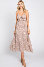 PinkBlush PinkBlush Maternity Midi Dress with Floral Print for Expecting Mothers - Apparel & Accessories > Clothing > Maternity Clothing > Maternity Dresses Apparel & Accessories > Clothing > Dresses
