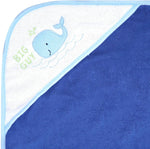 Crover soft polyester terry hooded baby towels, 3-pack.