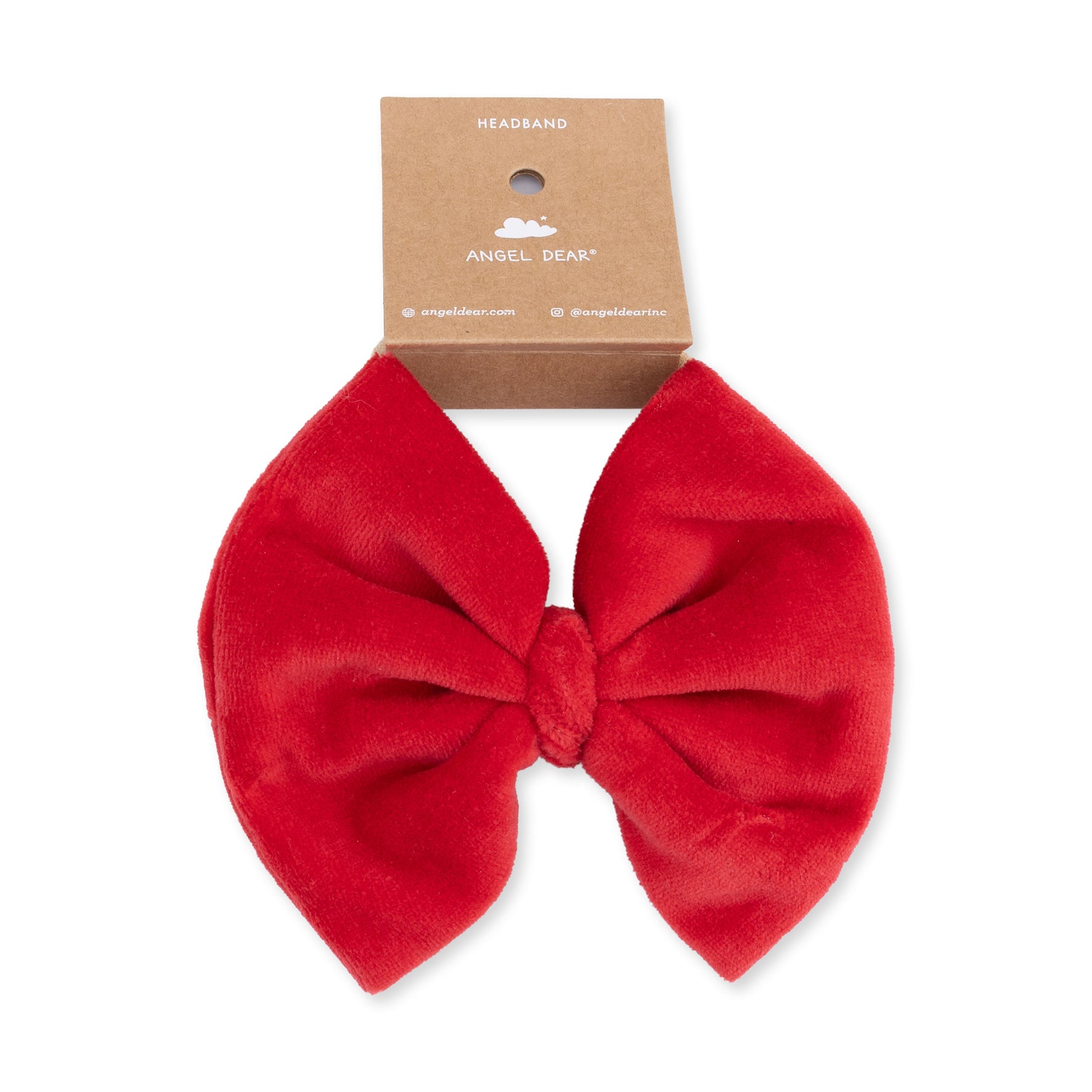 First Christmas - Bow on Headband by Angel Dear