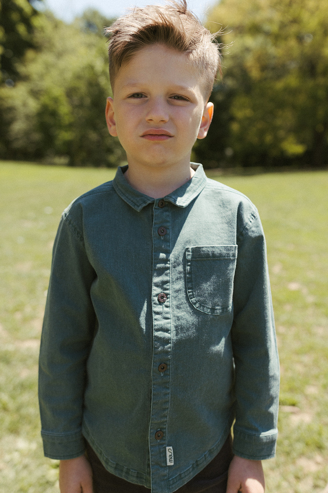 Keith Shirt - Emerald by Crew Kids NY