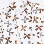 Leopard Bows - Motorcycle Jacket by Angel Dear