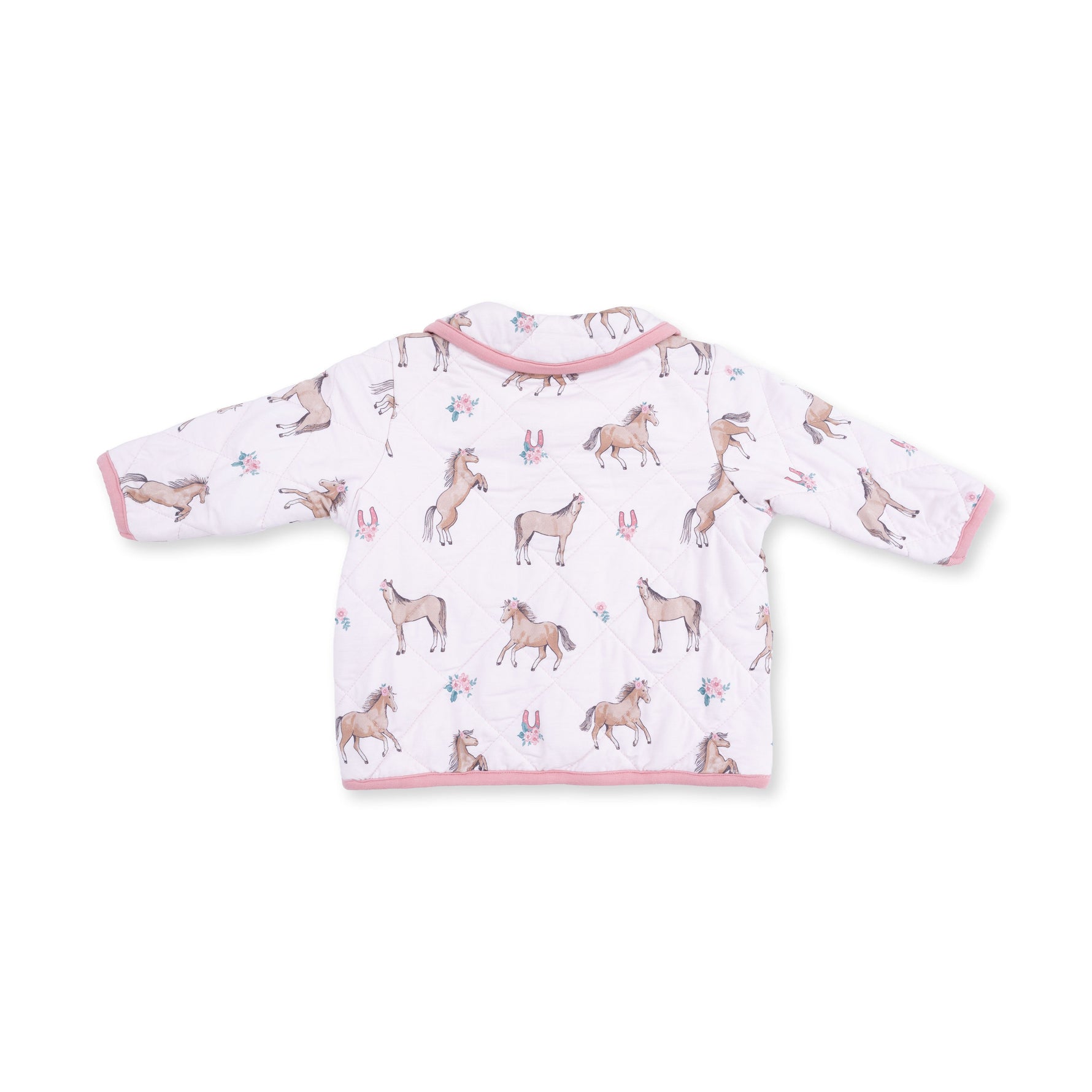 I Love Horses - Quilted Jacket by Angel Dear