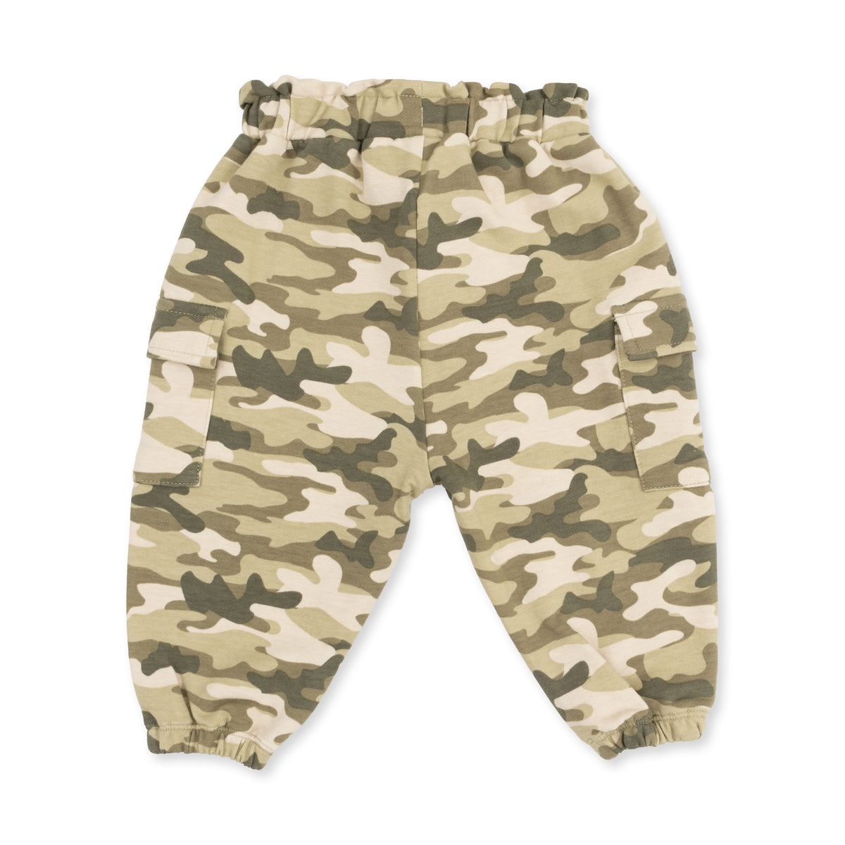 Camo French Terry - Fashion Cargo Pants by Angel Dear