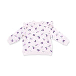 Violetta Floral - V-Ruffle Sweatshirt by Angel Dear