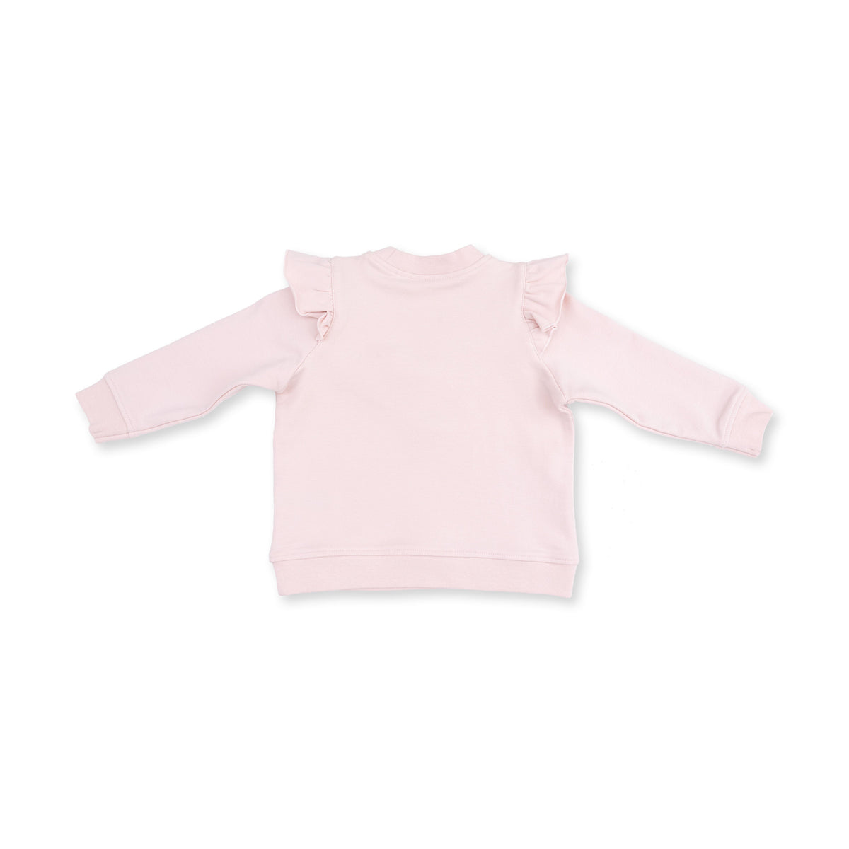 Veiled Pink Bows V-Ruffle Sweatshirt and Legging Set by Angel Dear (view 3 of 5)