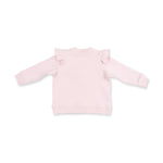 Veiled Pink Bows V-Ruffle Sweatshirt and Legging Set by Angel Dear (view 3 of 5)