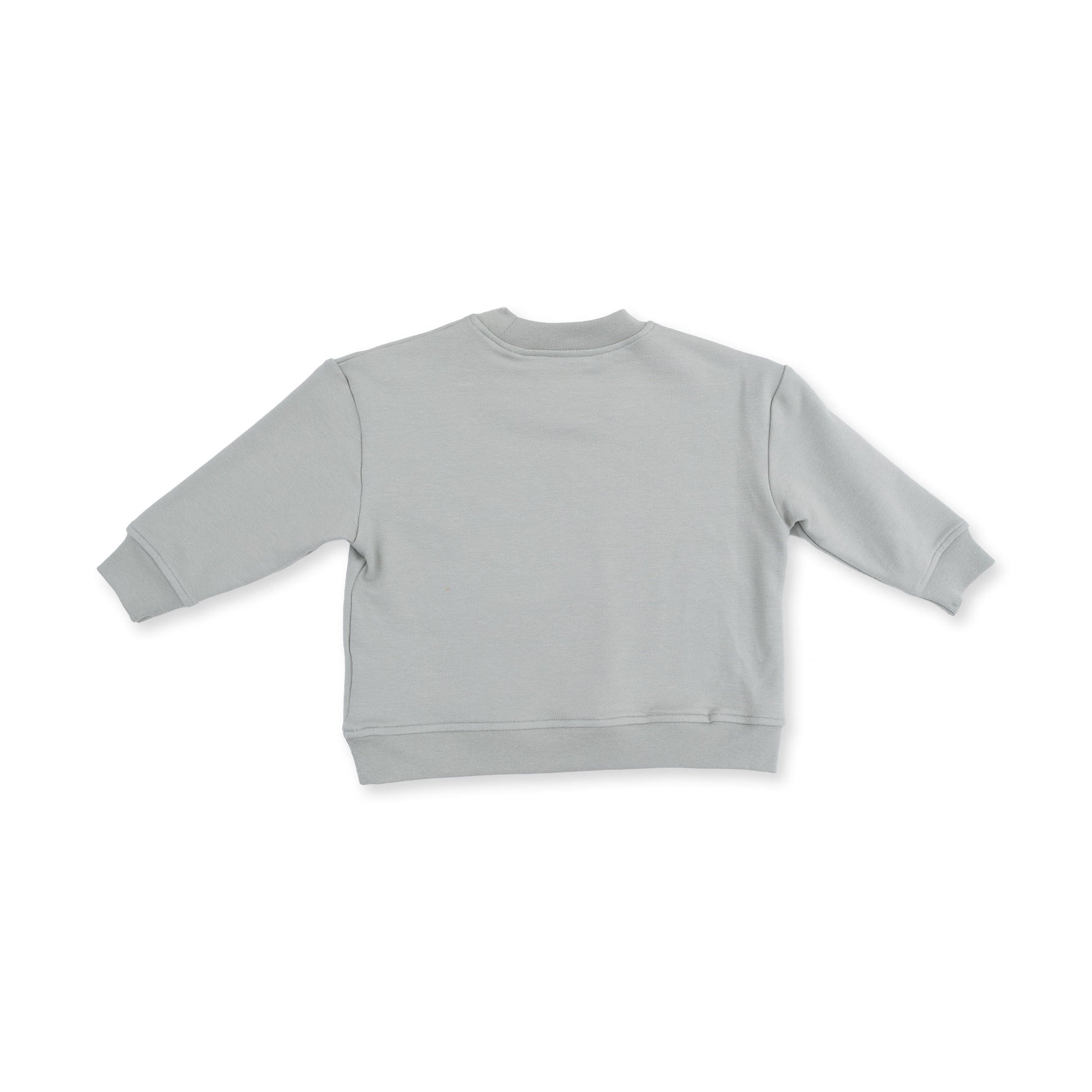 Playful Dinosaur Drop Sleeve Sweatshirt by Angel Dear (view 3 of 4)