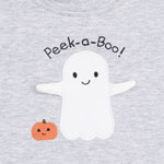 Ghosts - Gray Drop Sleeve Sweatshirt by Angel Dear