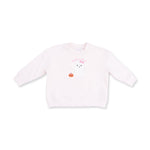 Ghosts - Pink Drop Sleeve Sweatshirt by Angel Dear