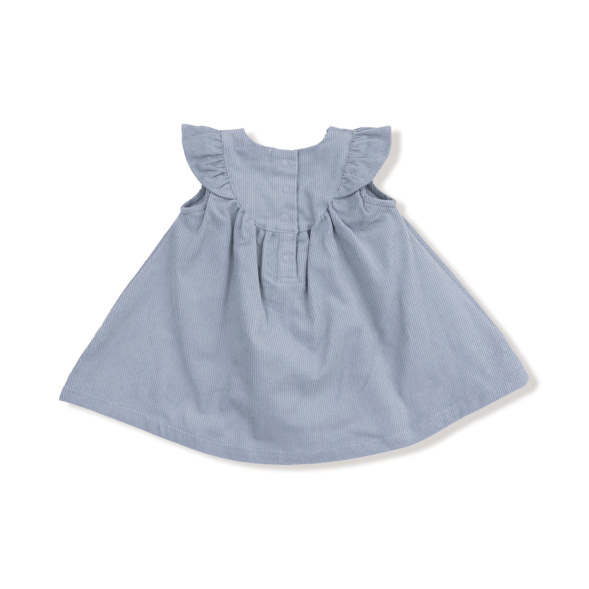 Quarry - Scoop Yoke with Ruffle Dress + Bloomer by Angel Dear at Everetts Place