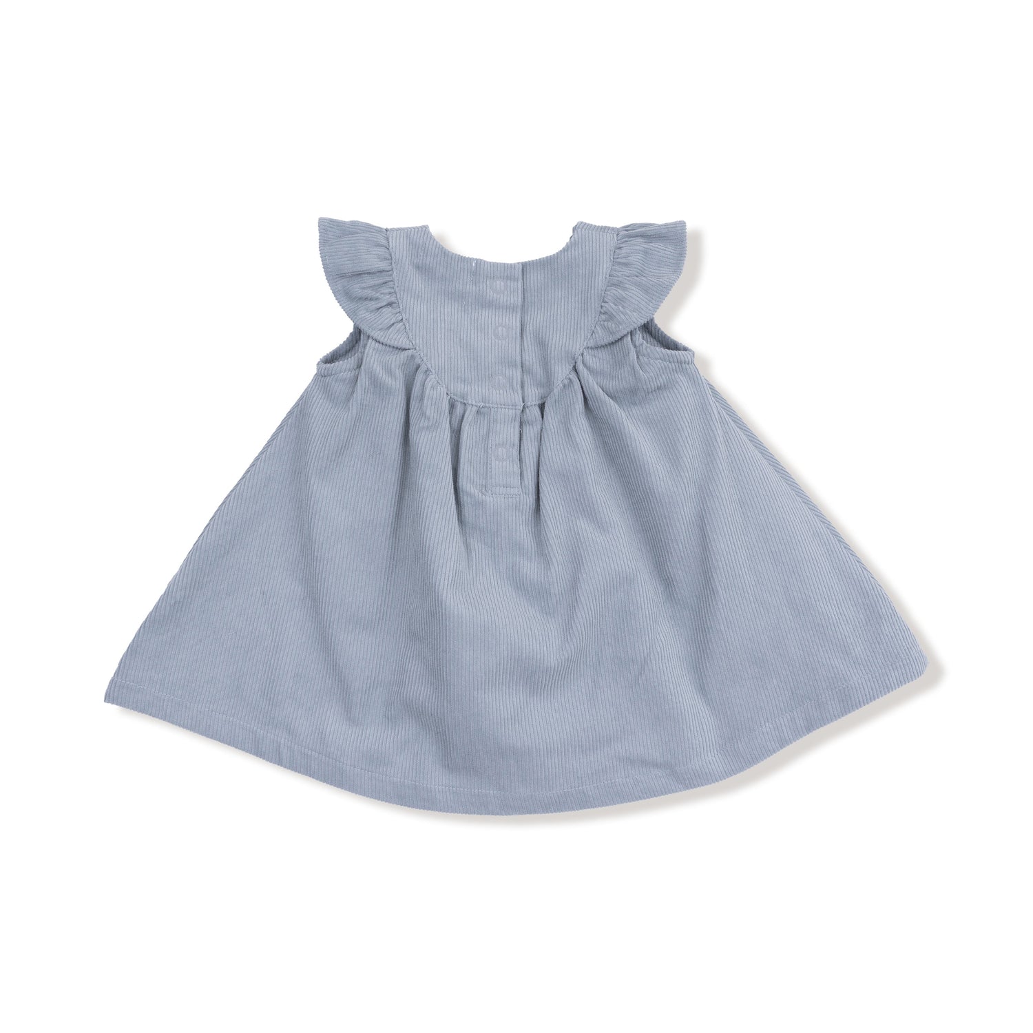 Quarry - Scoop Yoke with Ruffle Dress + Bloomer by Angel Dear at Everetts Place