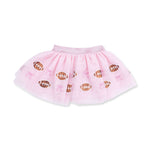 Football Helmets Pink - Tutu Skirt with Bike Shorts by Angel Dear