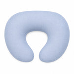 Light Denim Ruffle Nursing Pillow Cover by Little Mae & Co