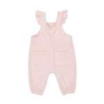 Solid Veiled Pink - Ruffle V-Overalls by Angel Dear