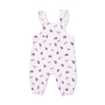 Violetta Floral - Ruffle V-Overalls and Long Sleeve Bodysuit by Angel Dear