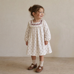 Organic Twill Dress - Forest Scatter by Makemake Organics