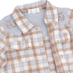 Western Plaid - The Willie Shirt by Angel Dear
