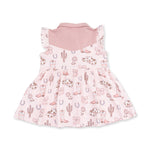 Viscose from Bamboo Dress & Bloomer Set - Western Pearl by Angel Dear (view 3 of 5)