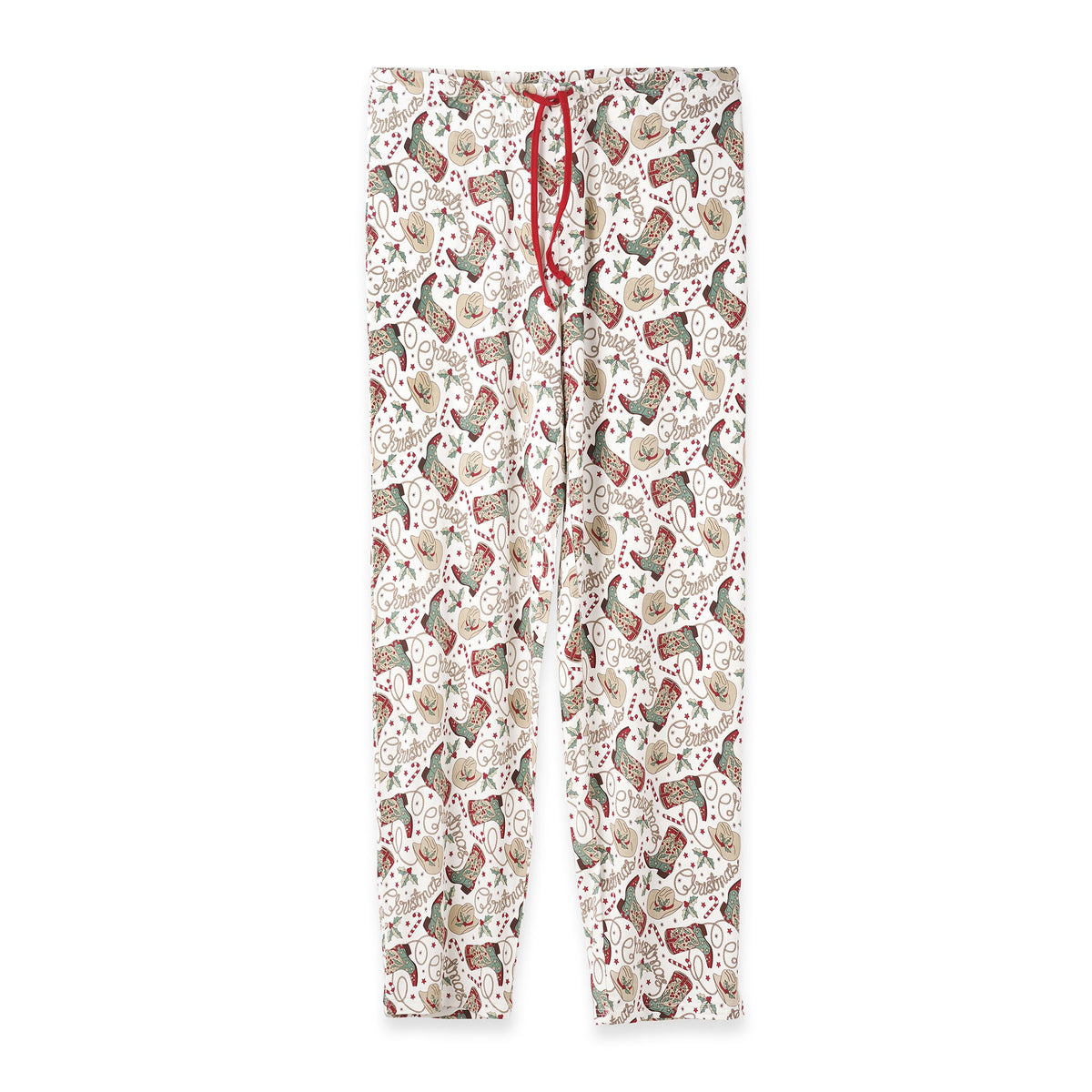 Western Christmas Family Matching Bamboo Pajamas - Cowboy by Tesa Babe