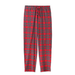 Christmas Unisex Bamboo Pajama Pants – Classic Red Tartan by Tesa Babe