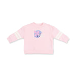Football Helmets Pink - Drop Sleeve Sweatshirt with Varsity Stripes by Angel Dear (view 2 of 4)