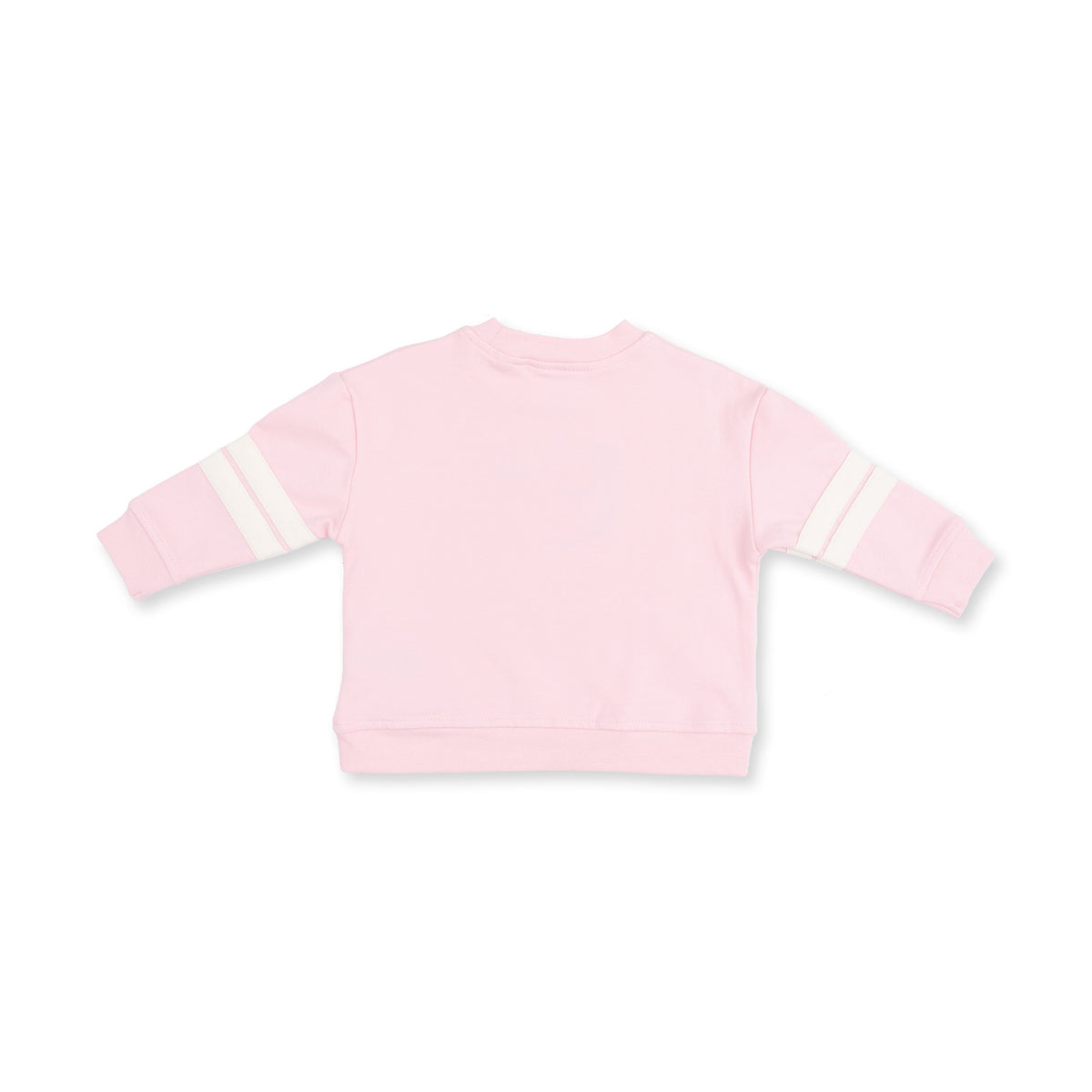 Football Helmets Pink - Drop Sleeve Sweatshirt with Varsity Stripes by Angel Dear (view 3 of 4)