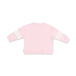 Football Helmets Pink - Drop Sleeve Sweatshirt with Varsity Stripes by Angel Dear (view 3 of 4)