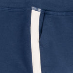 Solid Insignia Blue - Jogger Pant with Varsity Stripes by Angel Dear (view 3 of 3)