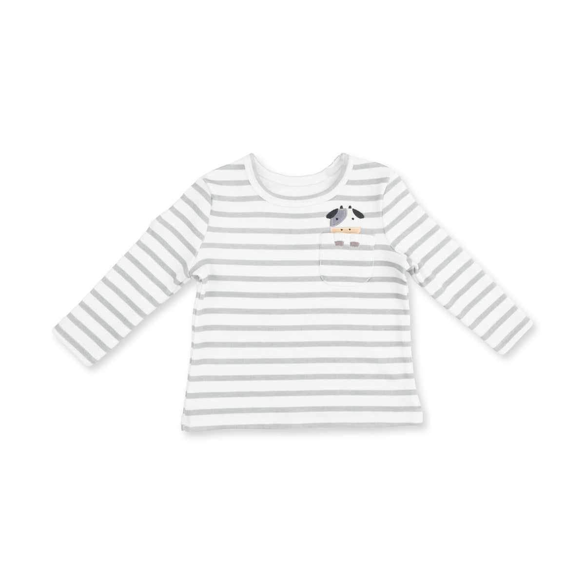 Cows Blue - Long Sleeve Uni Shirt by Angel Dear