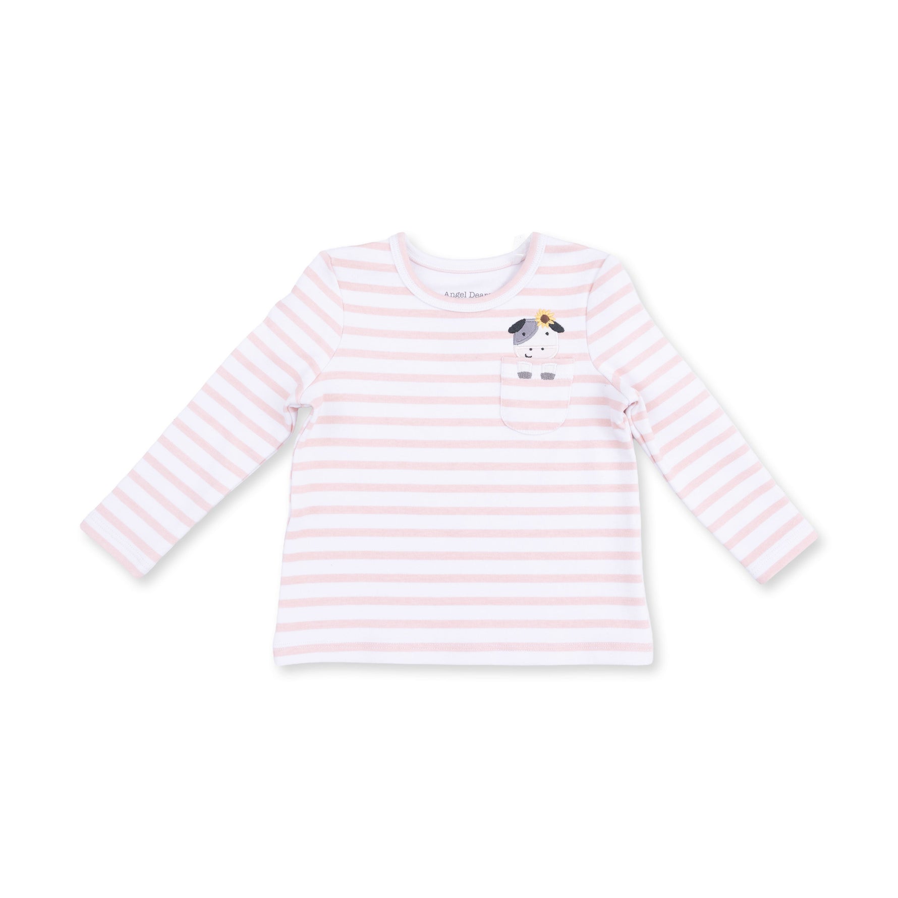 Cows Pink - Long Sleeve Uni Shirt by Angel Dear