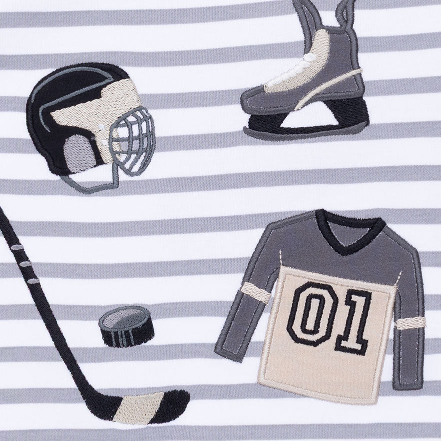 Hockey - Long Sleeve Uni Shirt by Angel Dear