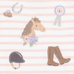 Pretty Equestrian - Long Sleeve Uni Shirt by Angel Dear