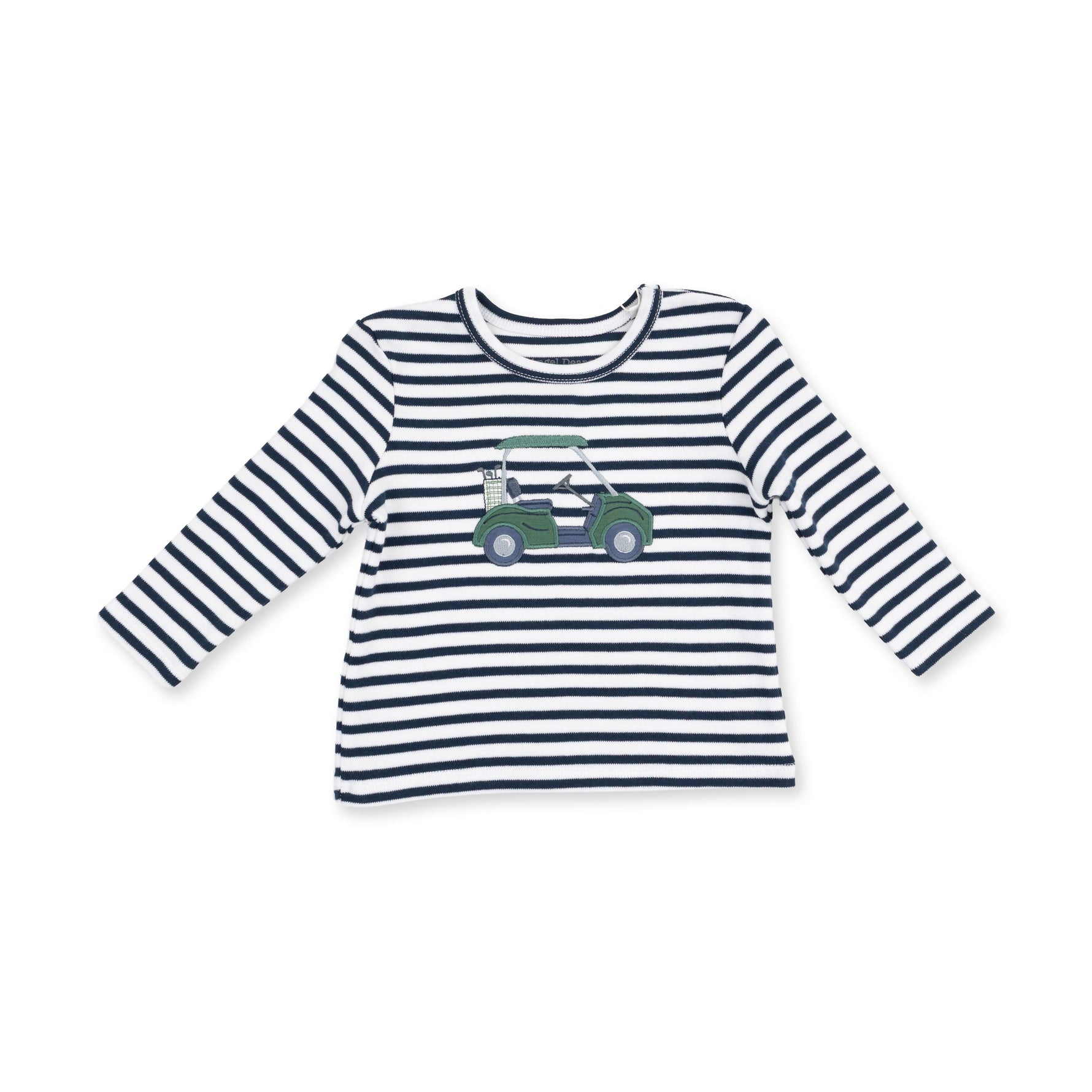 Golf - Long Sleeve Uni Shirt Green Golf Cart by Angel Dear