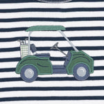 Golf - Long Sleeve Uni Shirt Green Golf Cart by Angel Dear