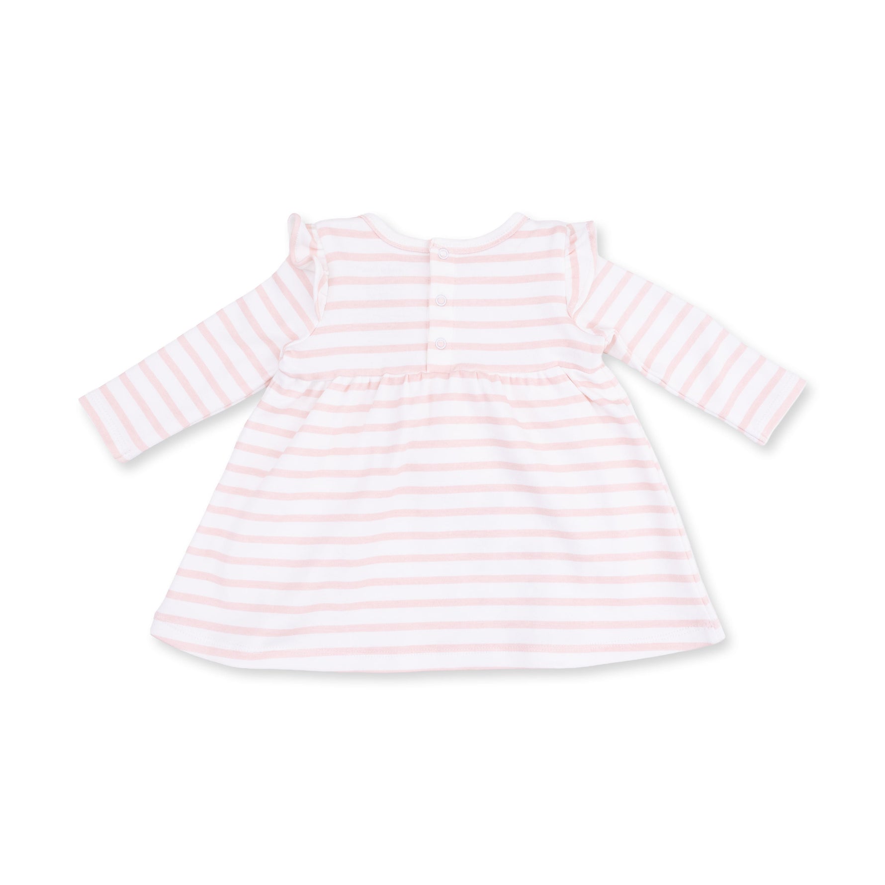 Cows Pink - Long Sleeve Dress with Ruffle and Bloomer (2T-4T Dress Only) by Angel Dear
