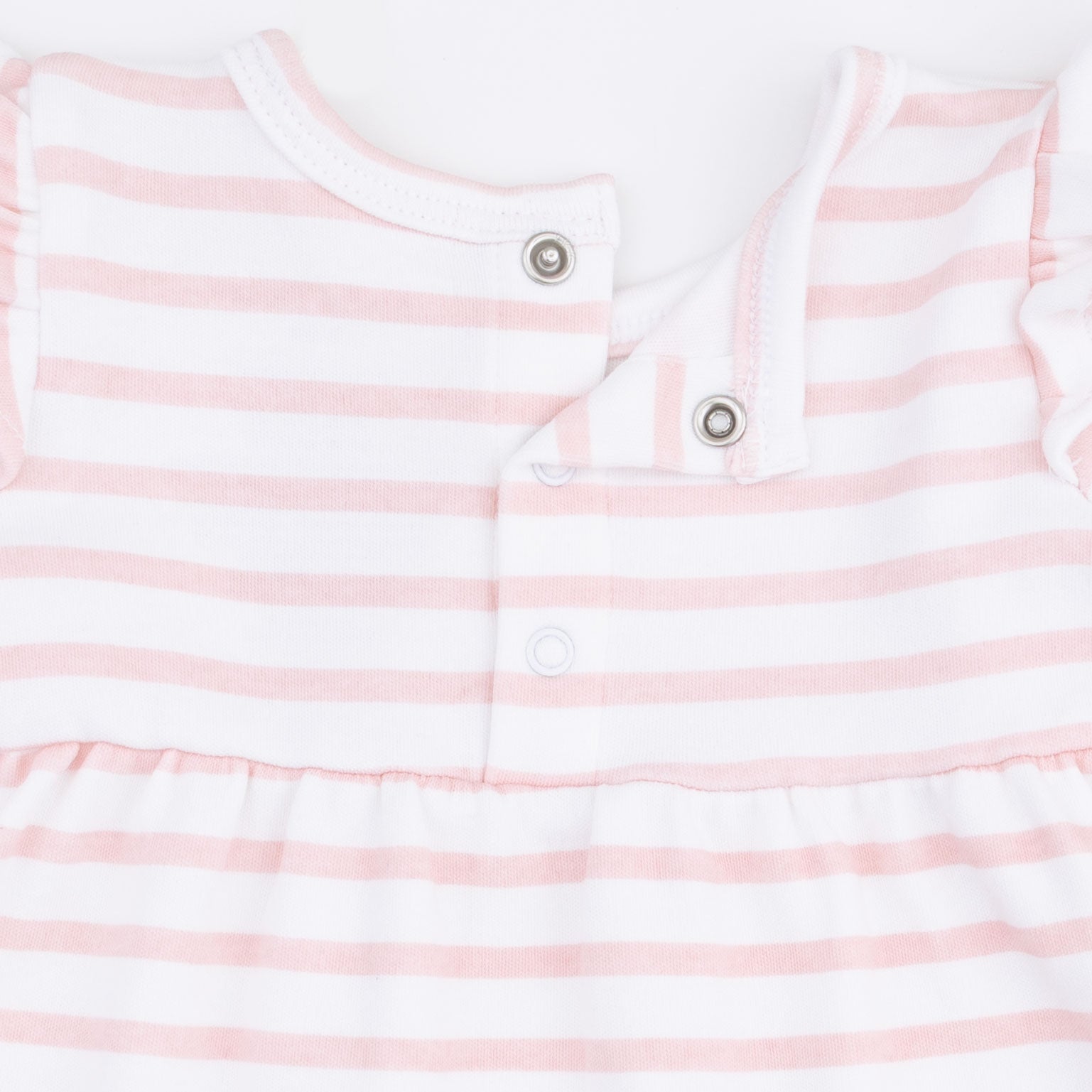 Stripe Puppy - Long Sleeve Dress with Ruffle and Bloomer (2T-4T Dress Only) by Angel Dear