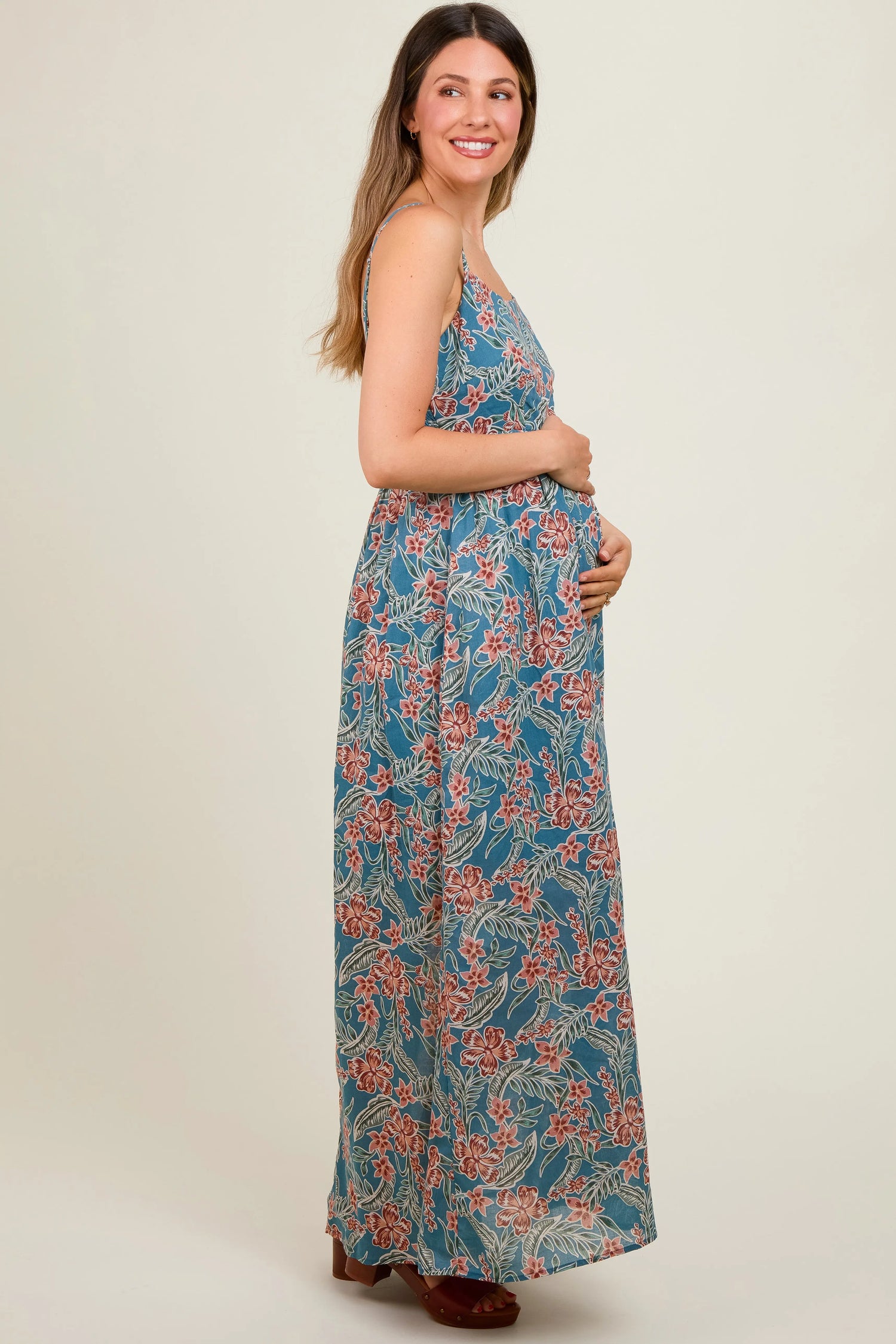 PinkBlush Stylish Maternity Dress with Lightweight Fabric for Expecting Moms - Apparel & Accessories > Clothing > Dresses