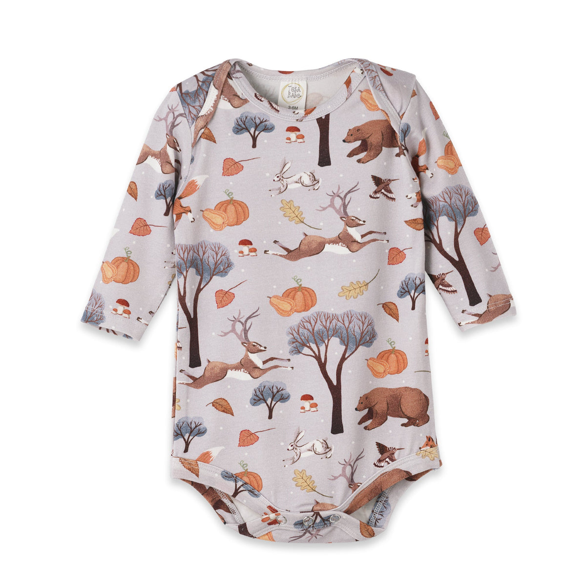 Forest Frolic Baby Bodysuit - Bamboo Autumn by Tesa Babe (view 2 of 2)
