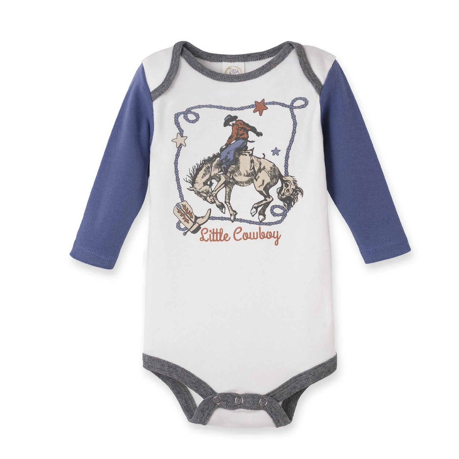 Little Cowboy Baby Bodysuit - Cotton Western Style by Tesa Babe (view 2 of 2)