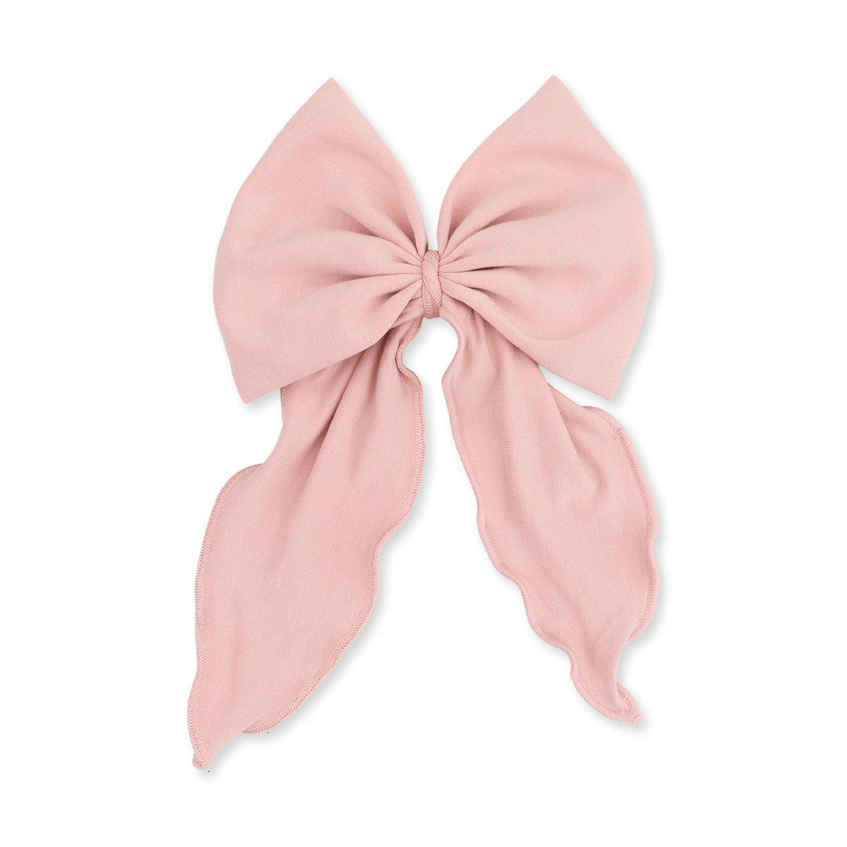 Solid Mellow Rose - Large Bow