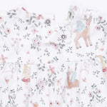 Enchanted Woodland - Smocked Long Sleeve Romper by Angel Dear