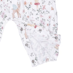 Enchanted Woodland - Smocked Long Sleeve Romper by Angel Dear